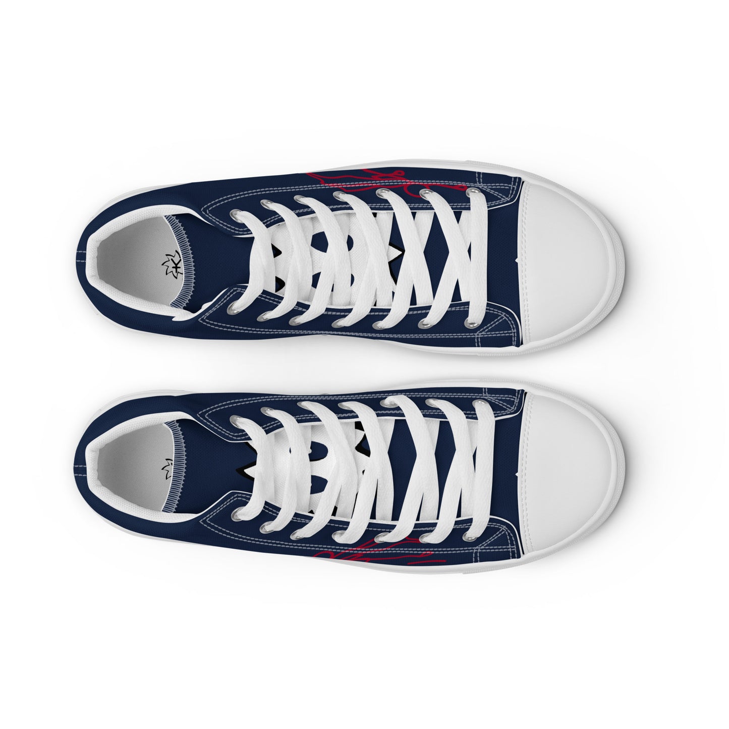 Men’s high top canvas shoes