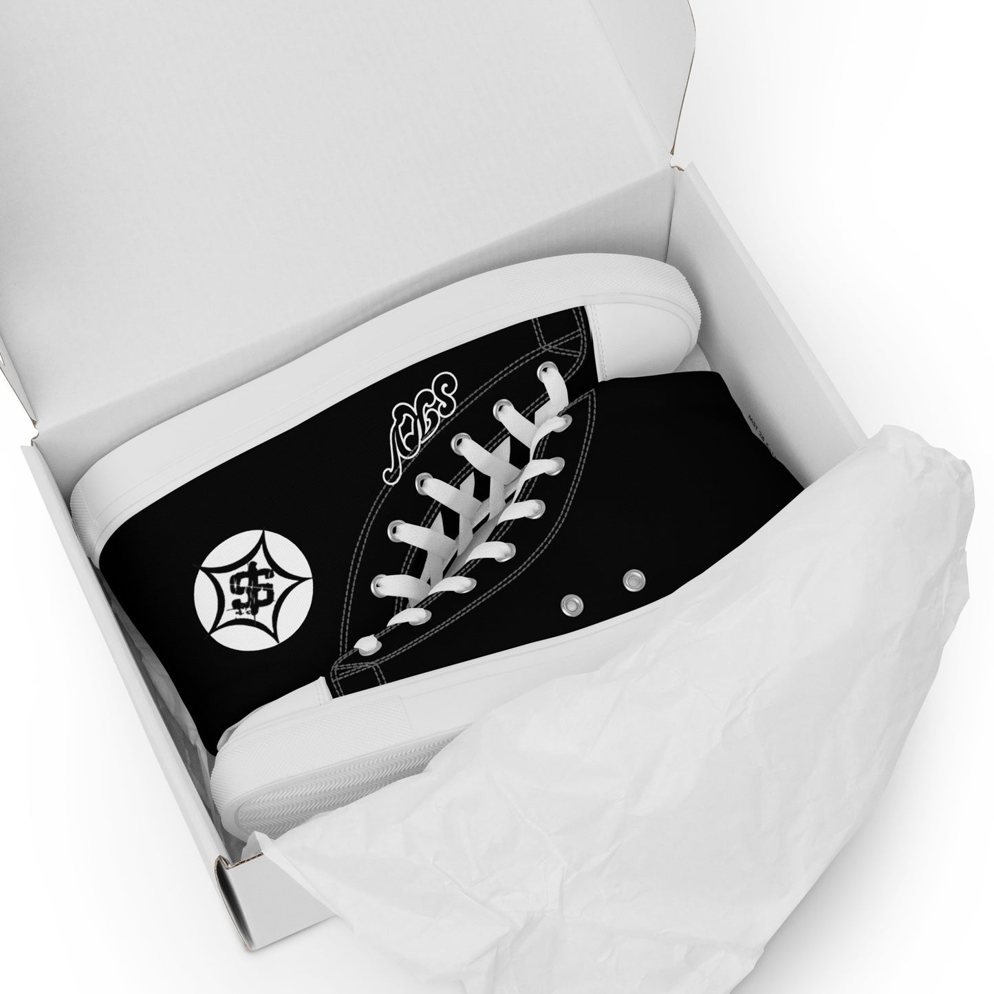 SKV Men’s high top canvas shoes