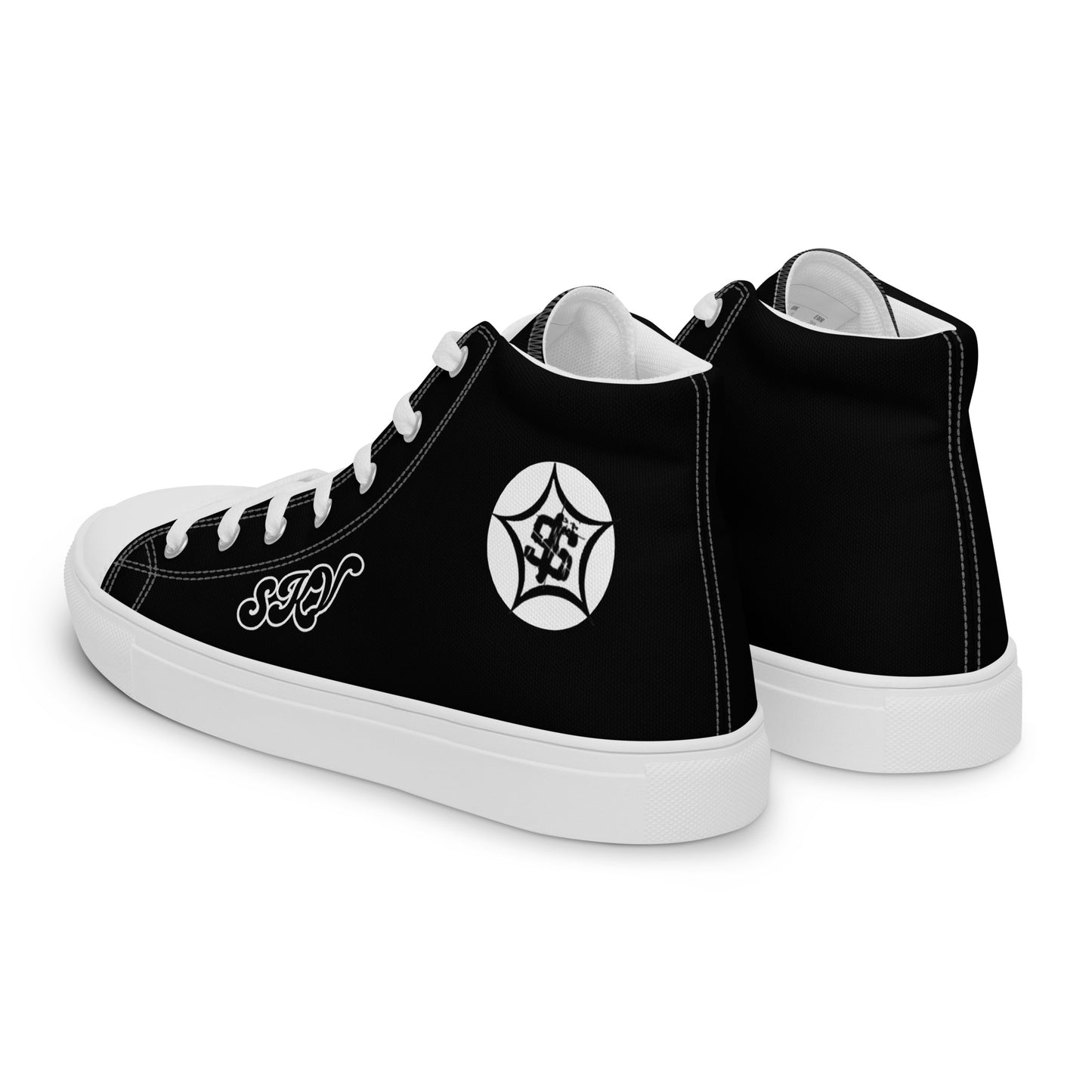 SKV Men’s high top canvas shoes
