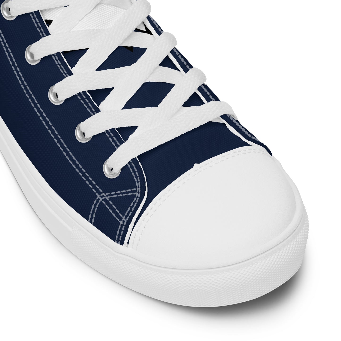 Men’s high top canvas shoes