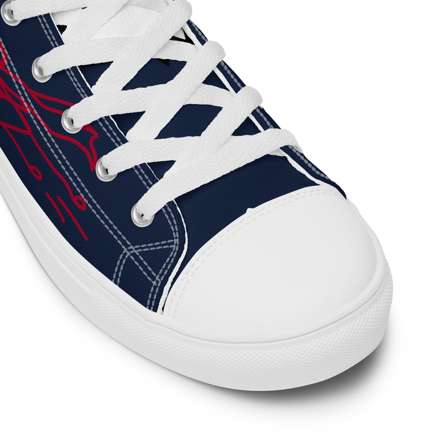 Men’s high top canvas shoes
