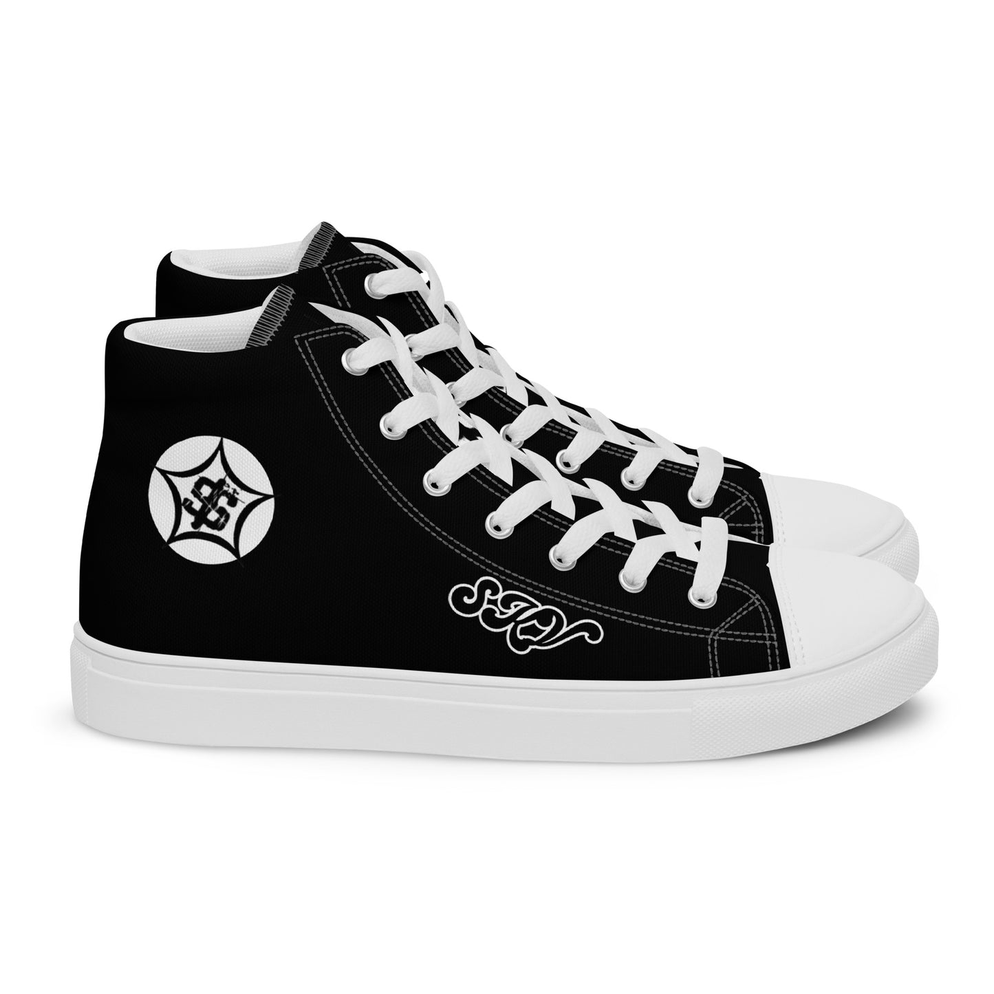SKV Men’s high top canvas shoes