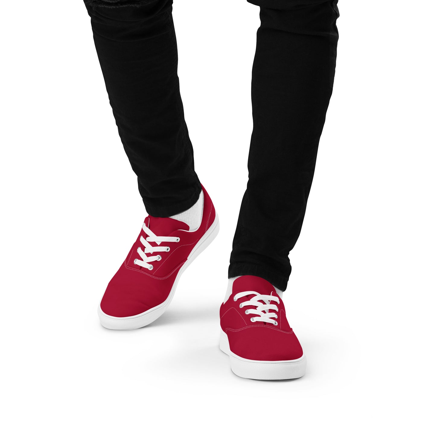 dressiekid Men’s lace-up canvas shoes