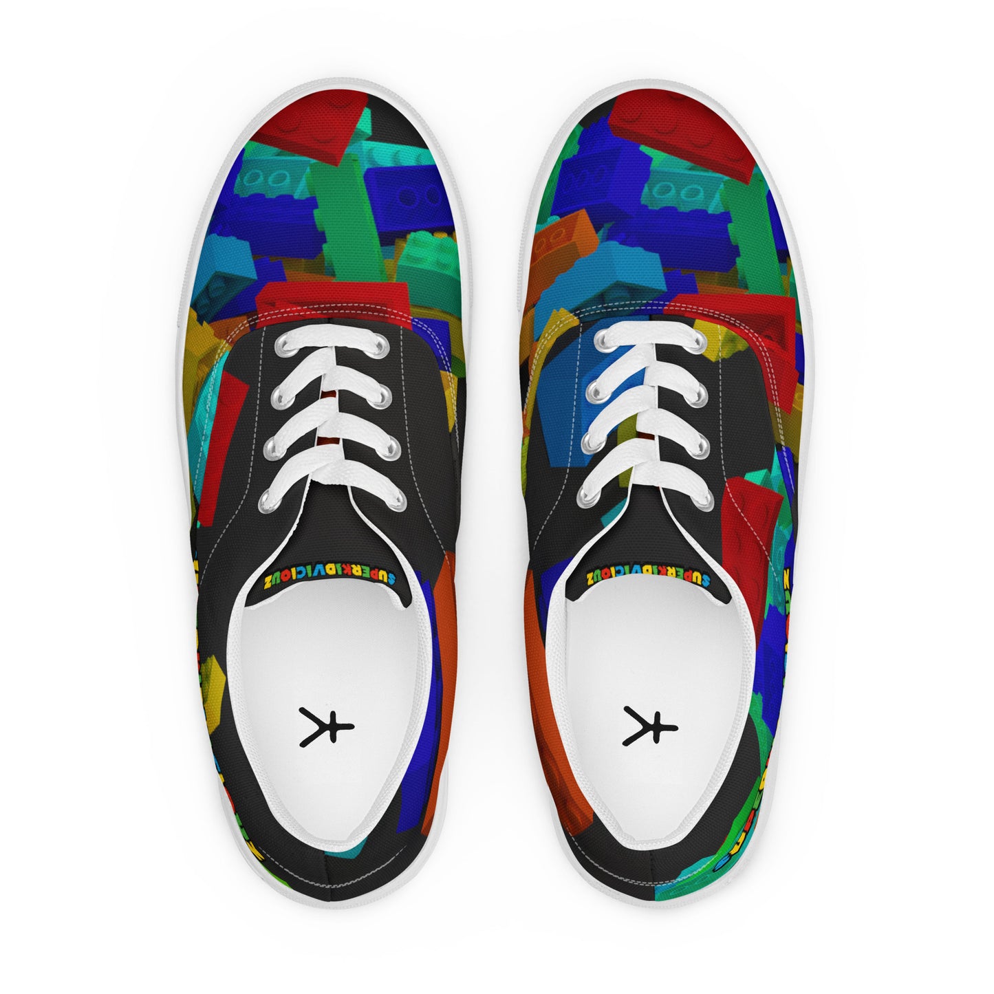 DRESSIELEGO Men’s lace-up canvas shoes