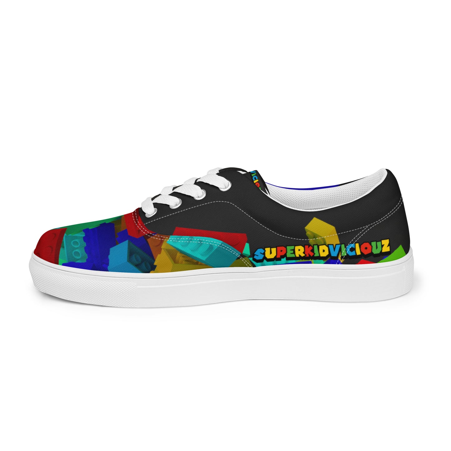 DRESSIELEGO Men’s lace-up canvas shoes