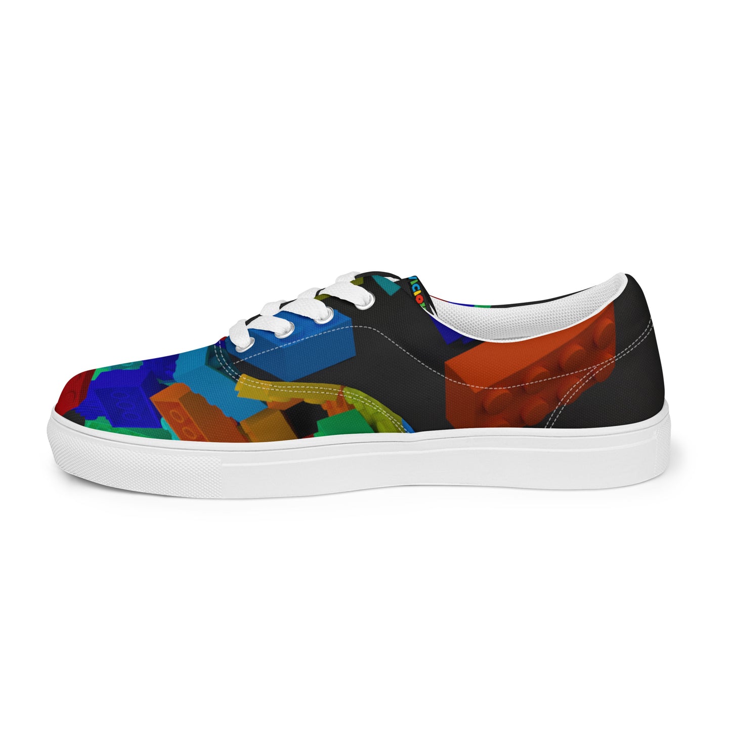 DRESSIELEGO Men’s lace-up canvas shoes