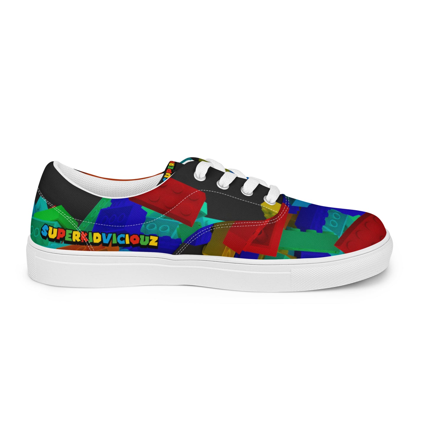 DRESSIELEGO Men’s lace-up canvas shoes