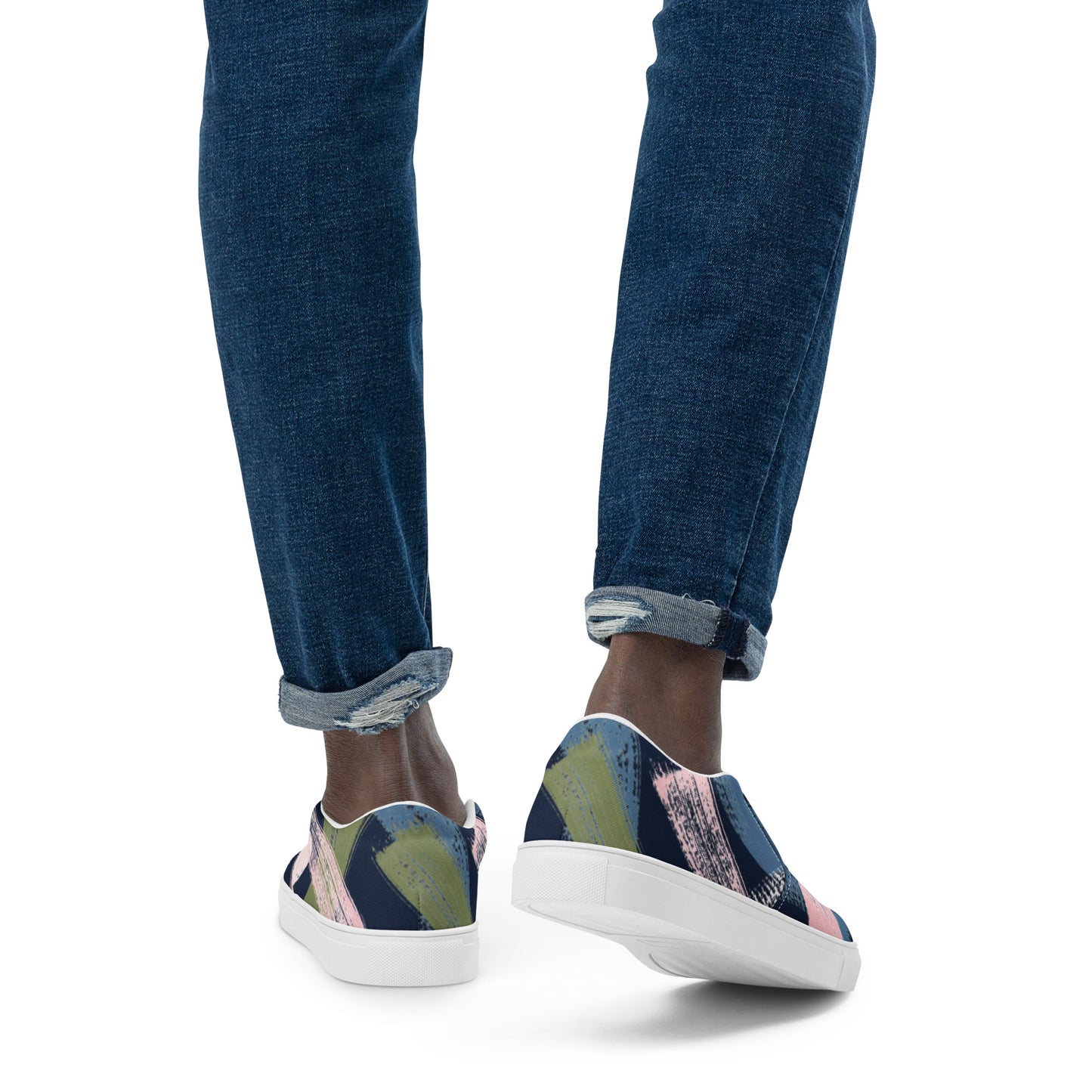 dressiekid Men’s slip-on canvas shoes