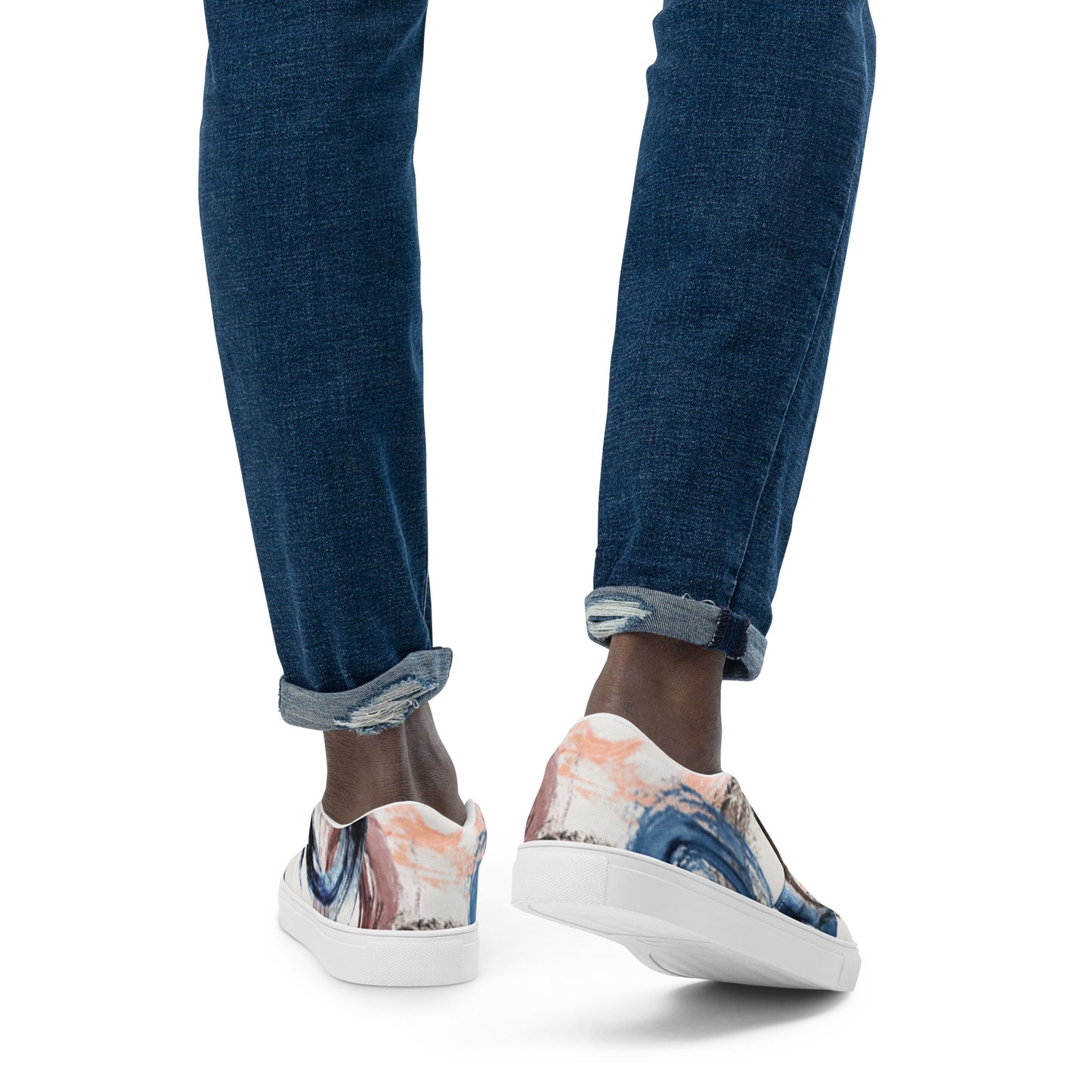 dressiekid Men’s slip-on canvas shoes