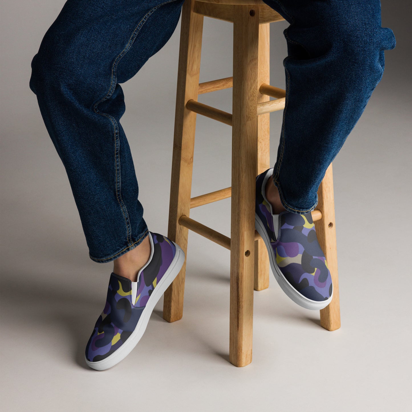 supa fluage Men’s slip-on canvas shoes