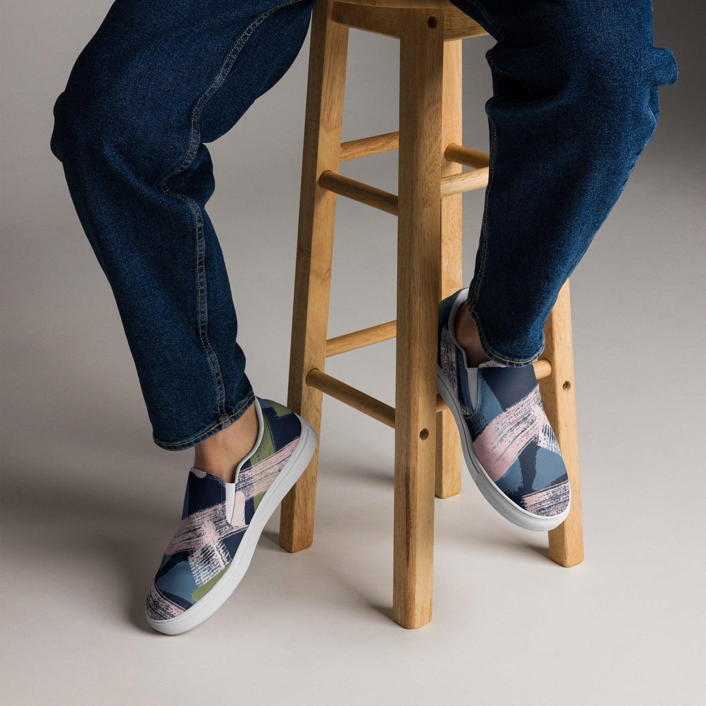 dressiekid Men’s slip-on canvas shoes
