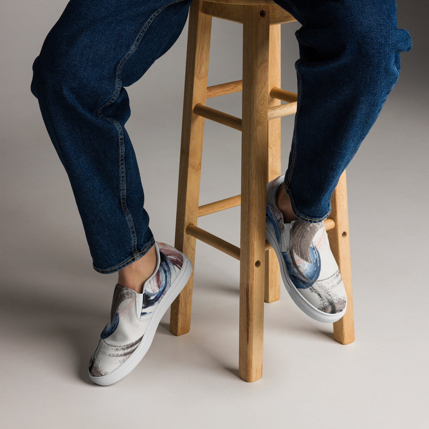 dressiekid Men’s slip-on canvas shoes