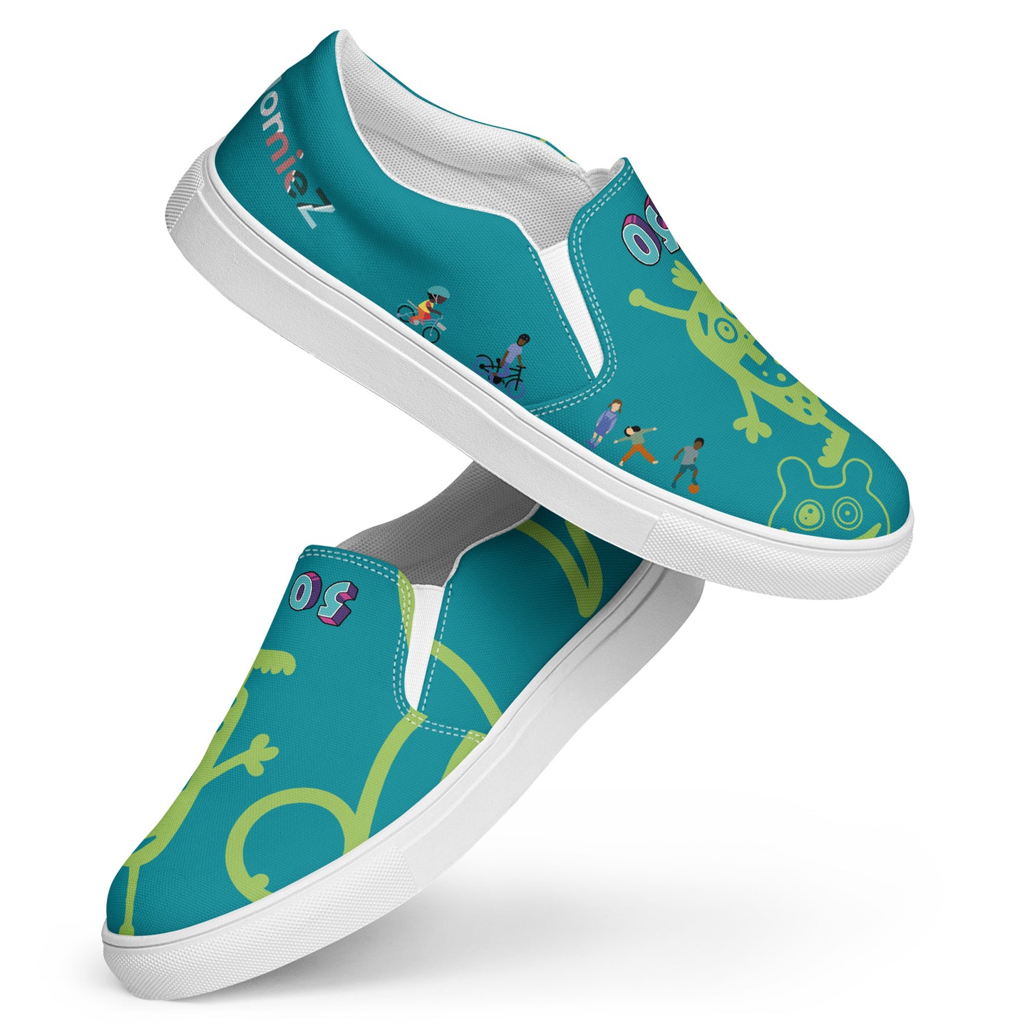 supa 50 lil homies Men’s slip-on canvas shoes