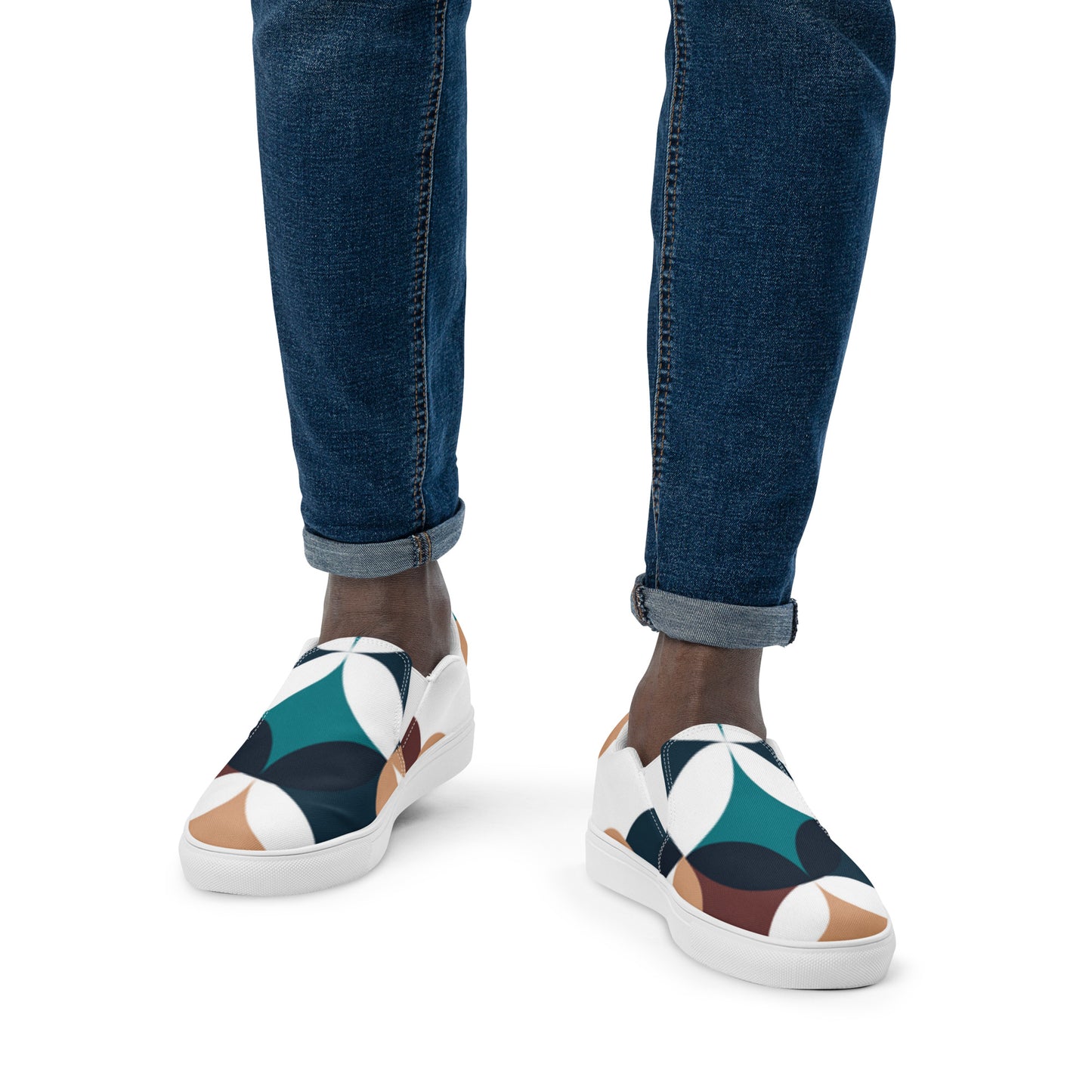 dressiekid Men’s slip-on canvas shoes