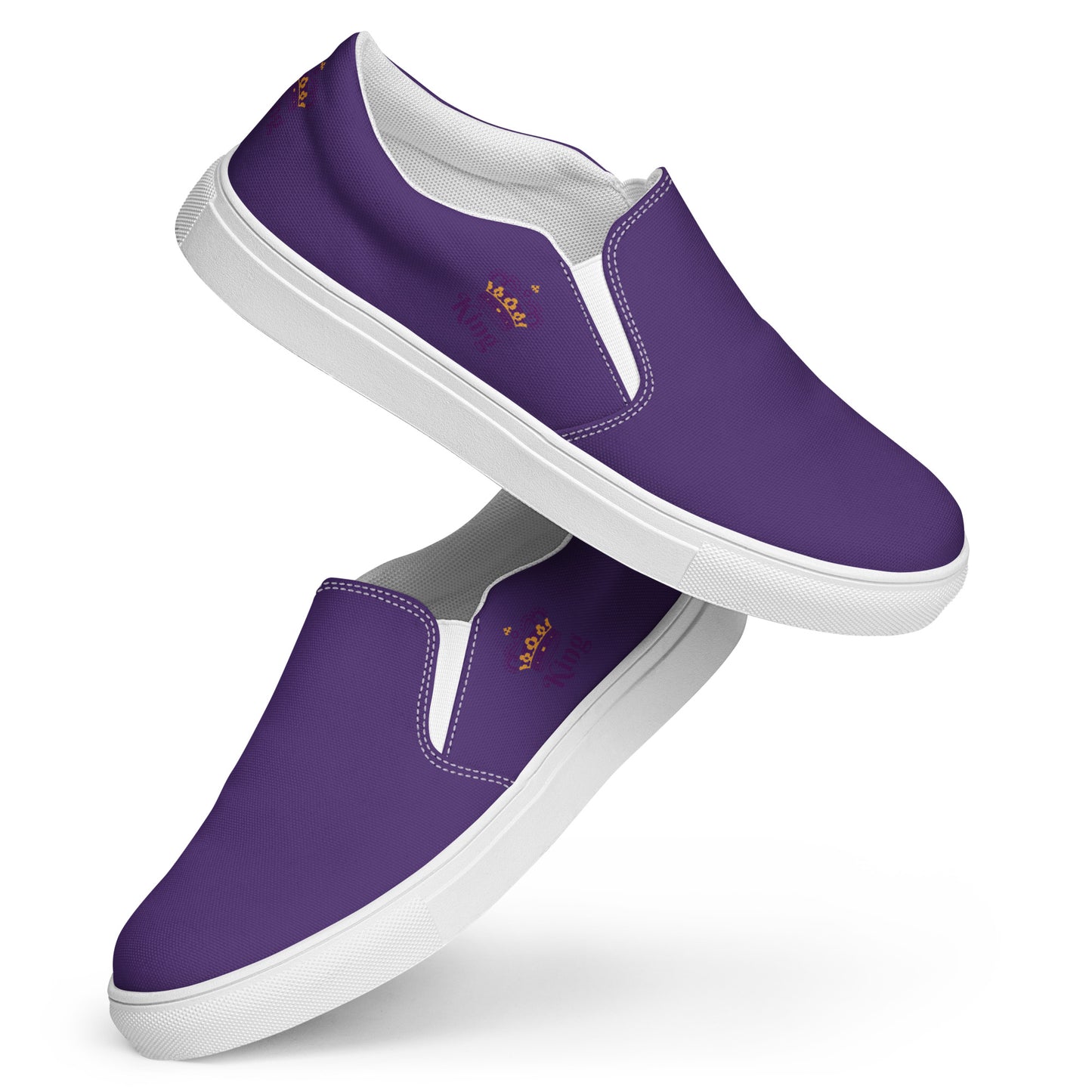 dressiekid Men’s slip-on canvas shoes