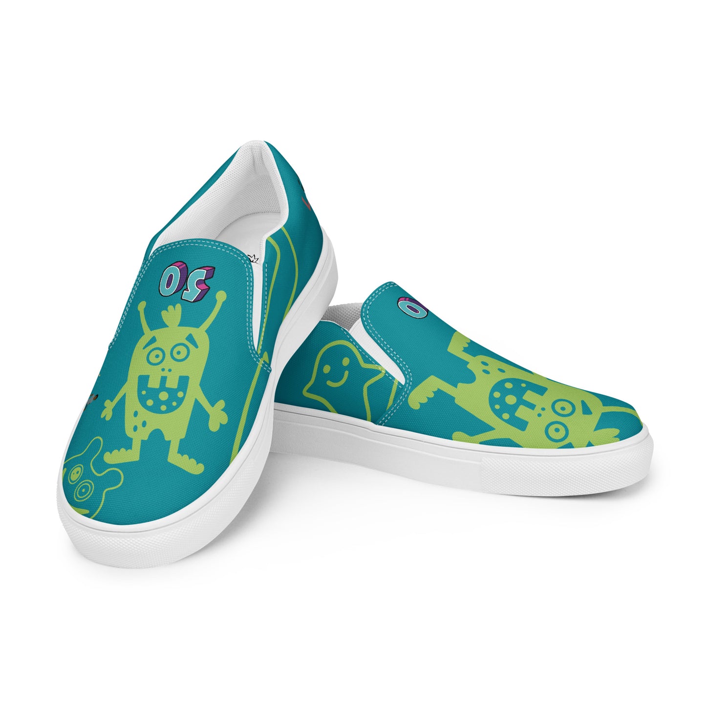 supa 50 lil homies Men’s slip-on canvas shoes