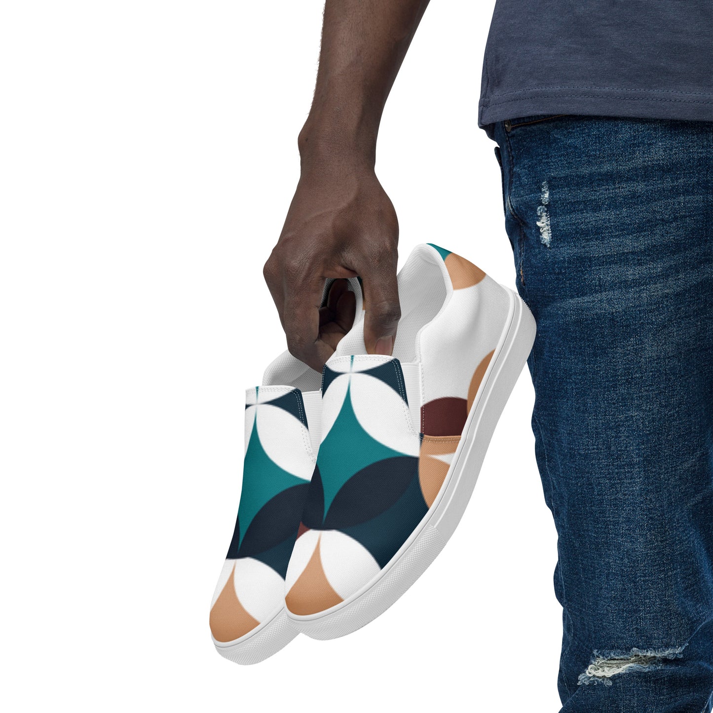 dressiekid Men’s slip-on canvas shoes