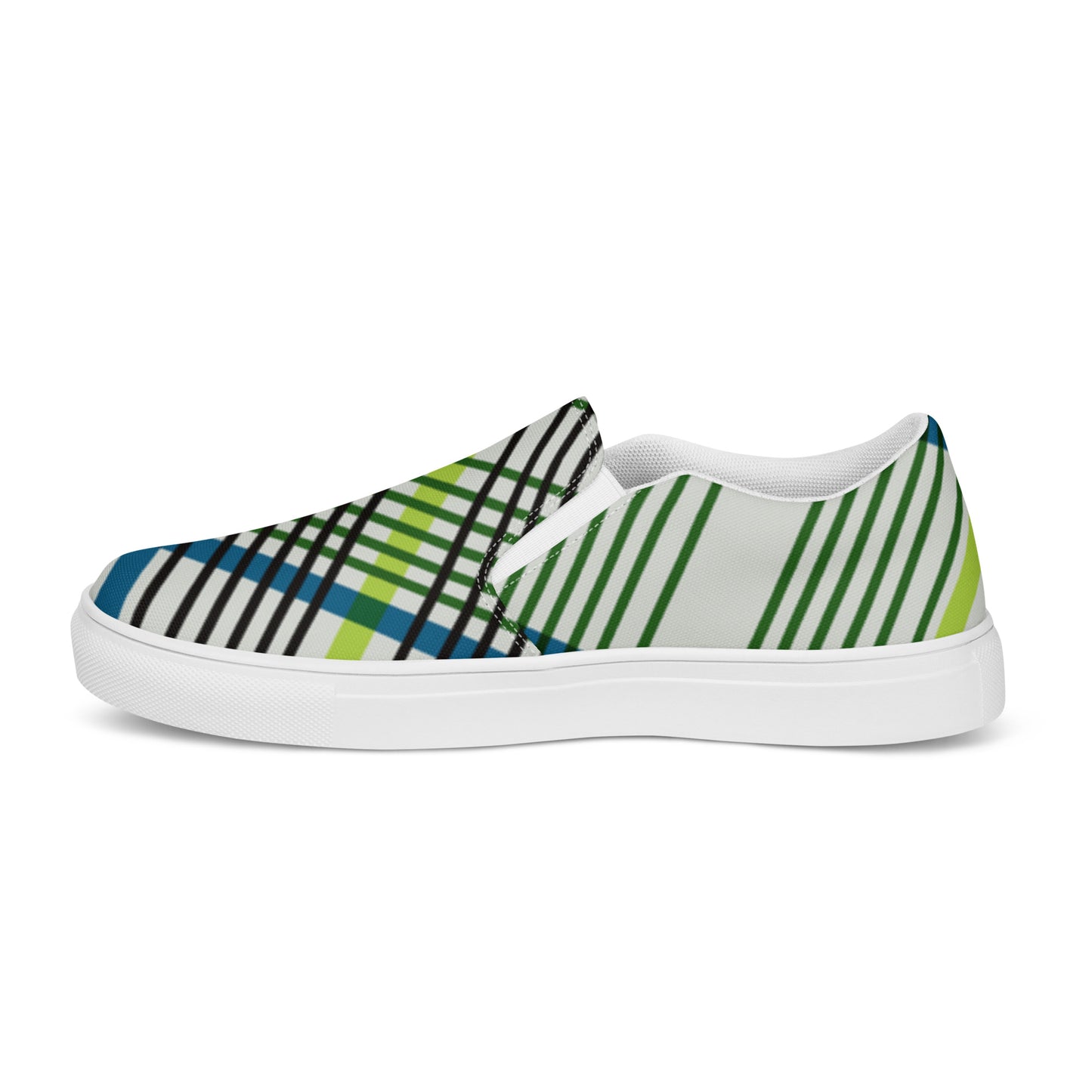 SUPADRESSIE Men’s slip-on canvas shoes