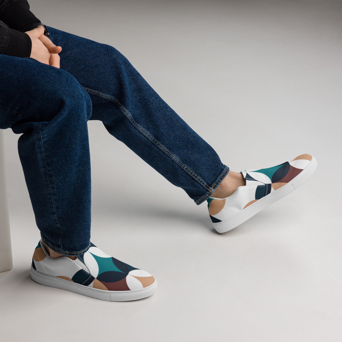 dressiekid Men’s slip-on canvas shoes