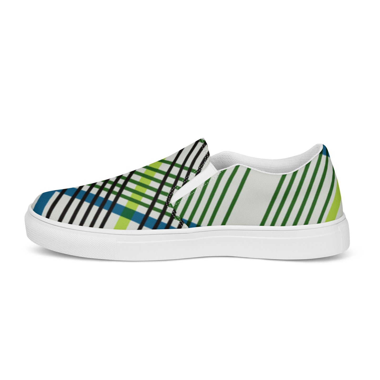 SUPADRESSIE Men’s slip-on canvas shoes