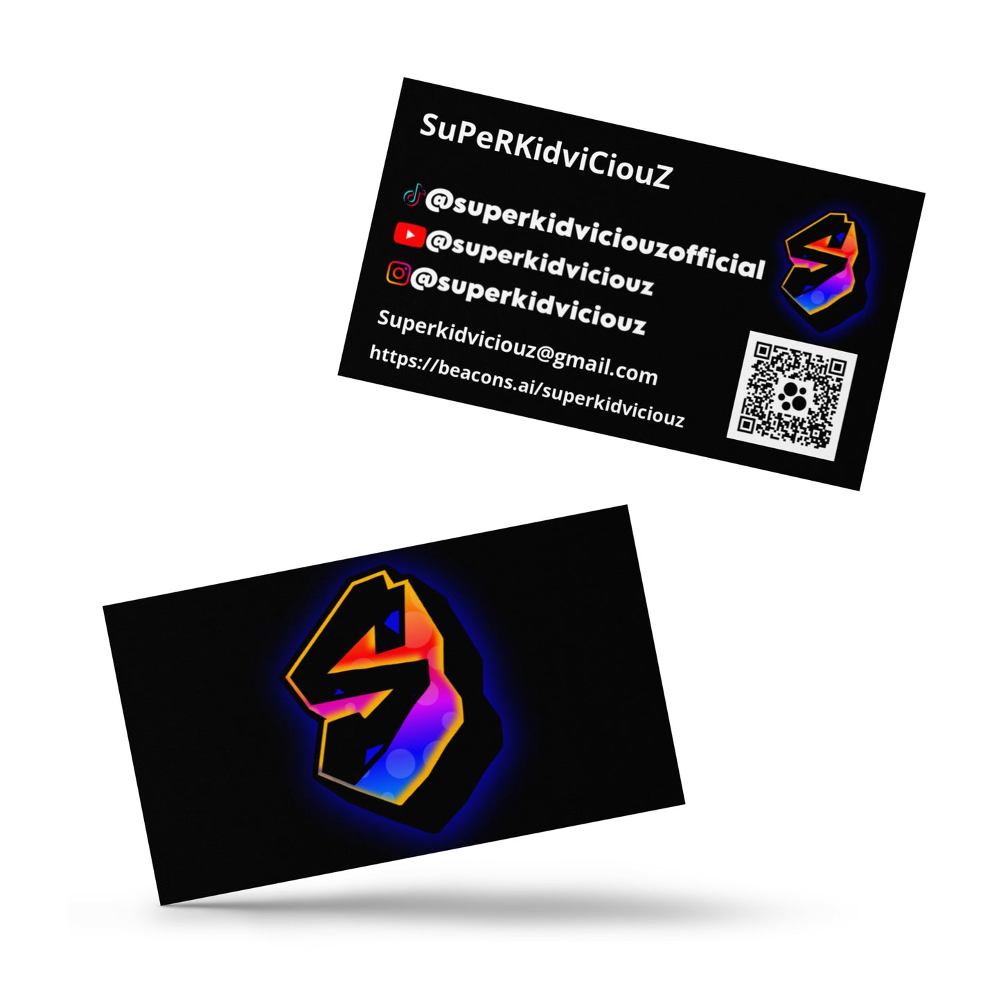 SUPADALEAGUEBUSINESSet of business cards