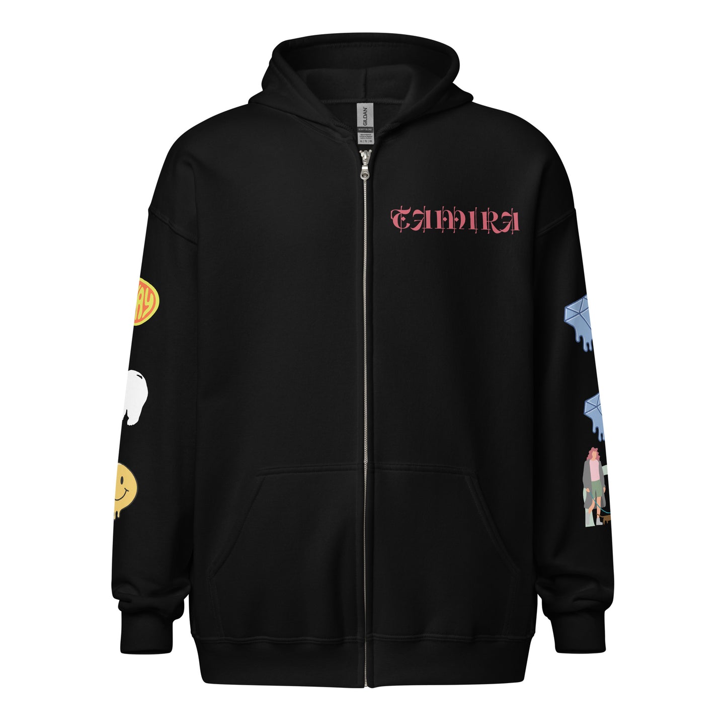 SUPA TAMIRA Unisex heavy blend zip hoodie