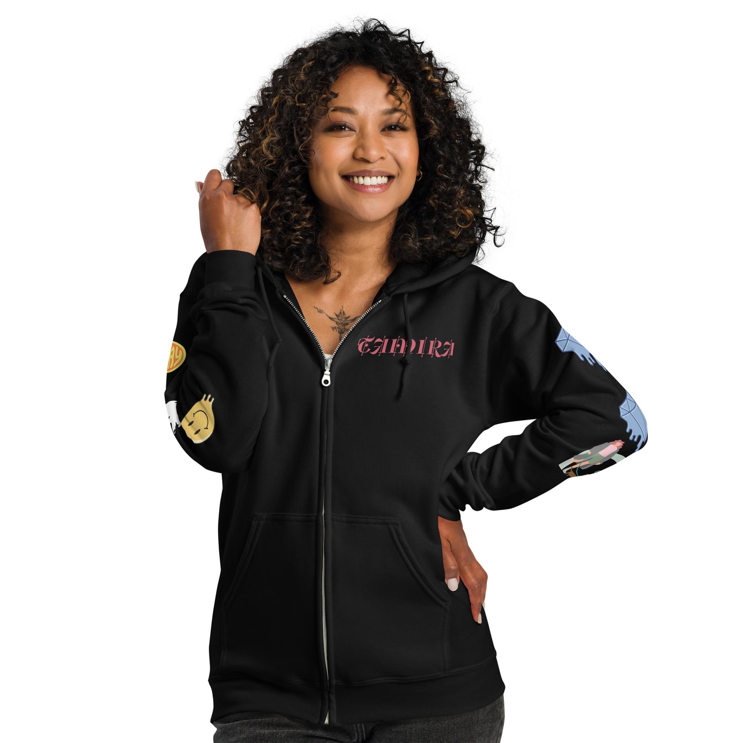 SUPA TAMIRA Unisex heavy blend zip hoodie