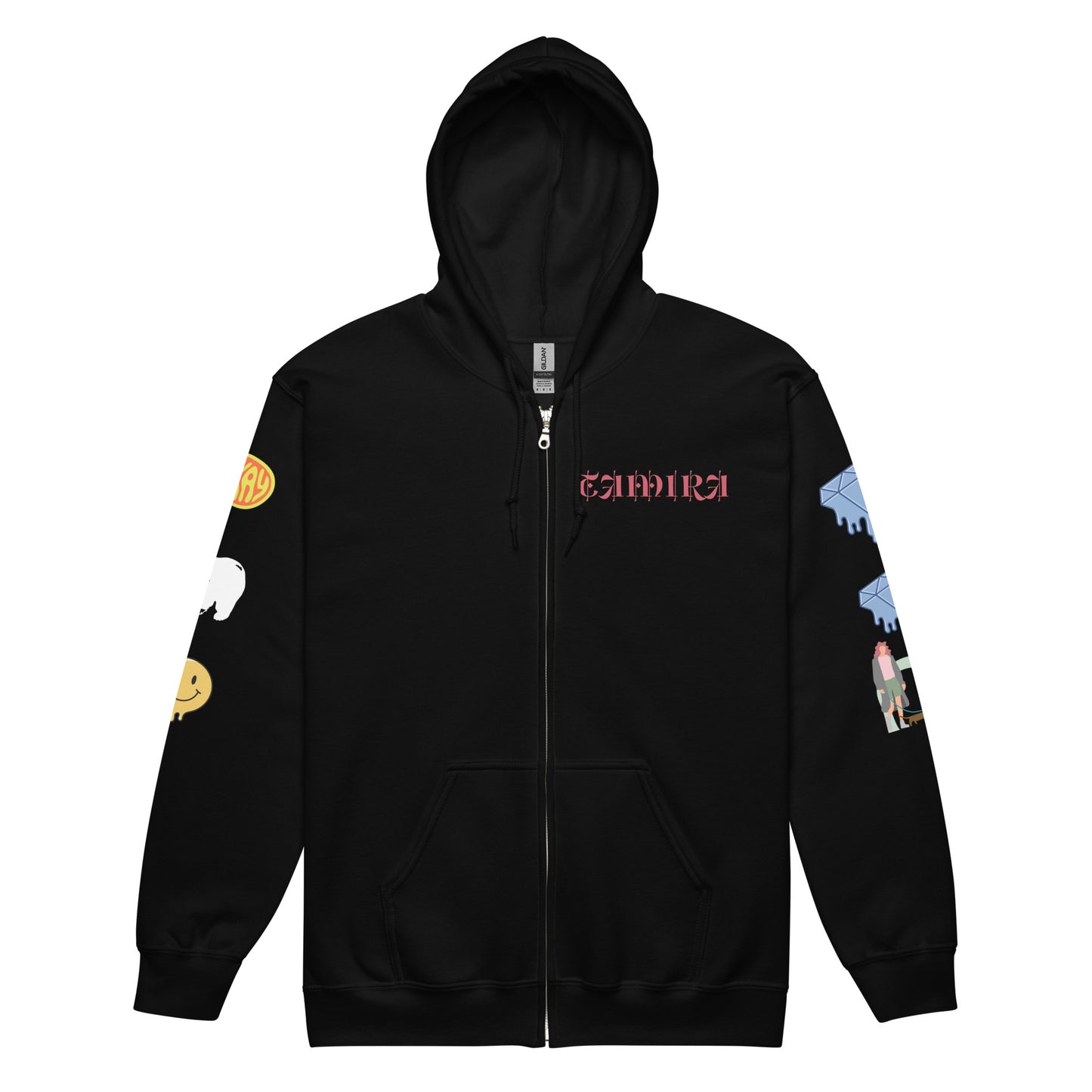 SUPA TAMIRA Unisex heavy blend zip hoodie