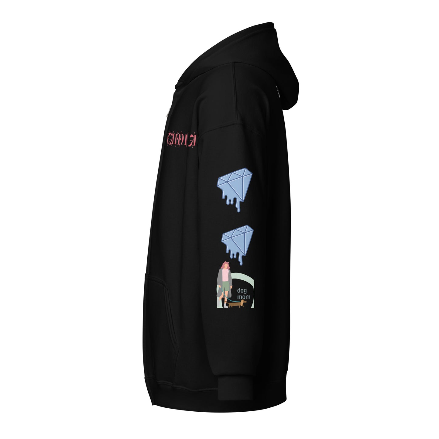 SUPA TAMIRA Unisex heavy blend zip hoodie