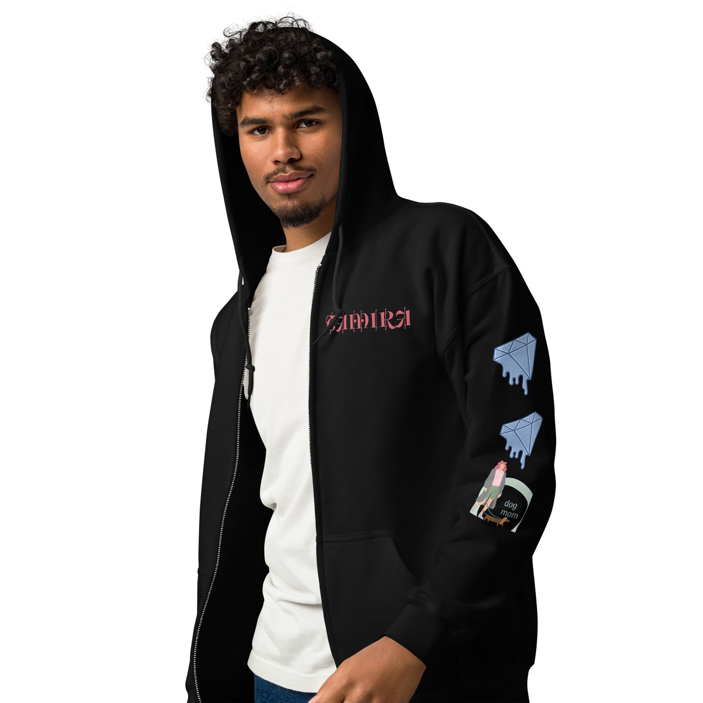 SUPA TAMIRA Unisex heavy blend zip hoodie