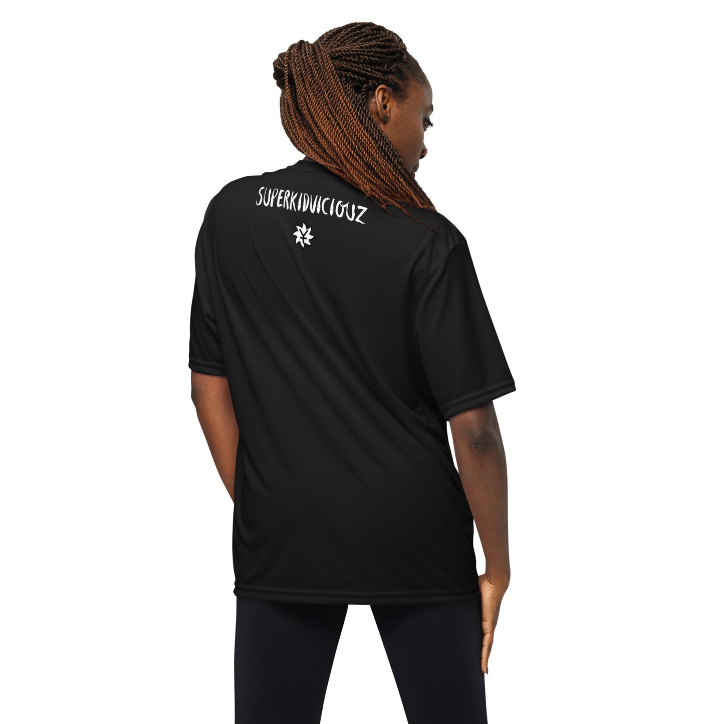 SUPA AFTER MIDNIGHT Unisex performance crew neck t-shirt