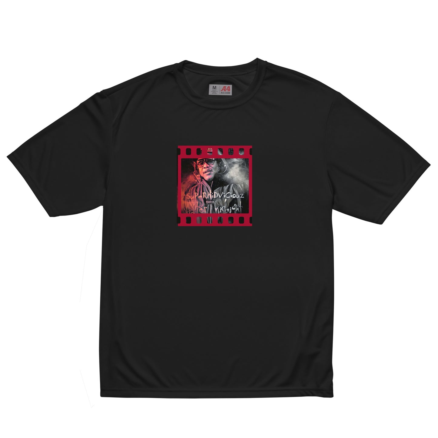 SUPA AFTER MIDNIGHT Unisex performance crew neck t-shirt