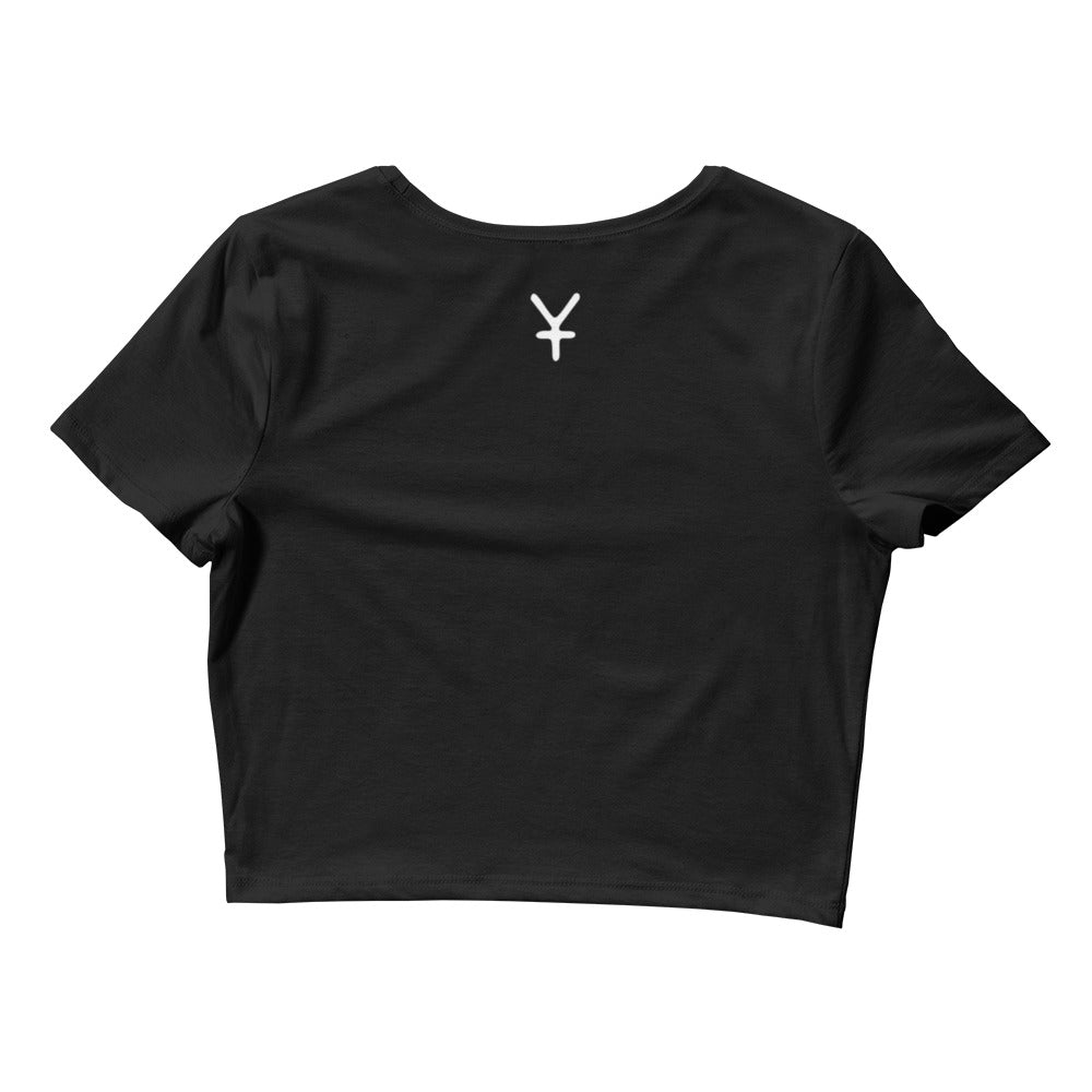 SuPerKiDViCiouZ play hard Women’s Crop Tee