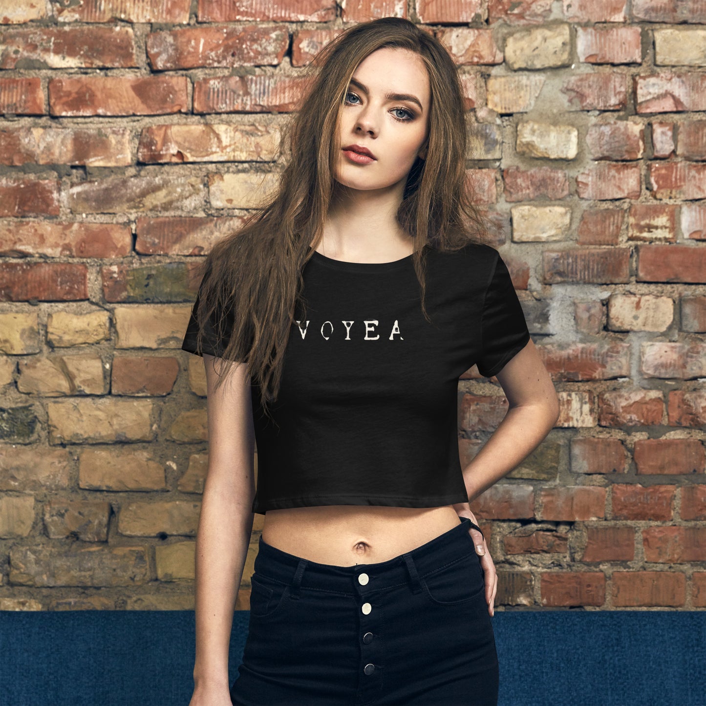 VoYeA Women’s Crop Tee