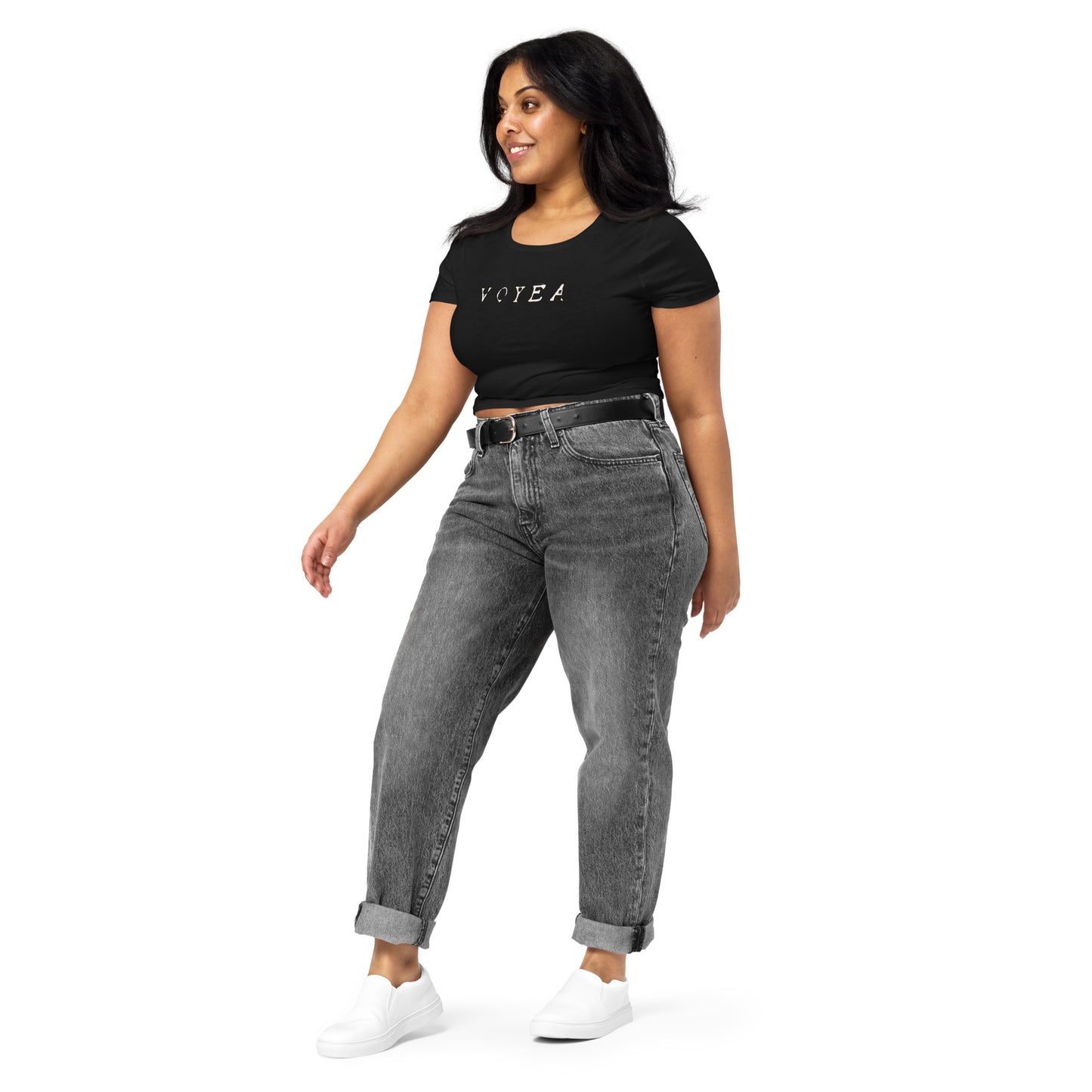 VoYeA Women’s Crop Tee