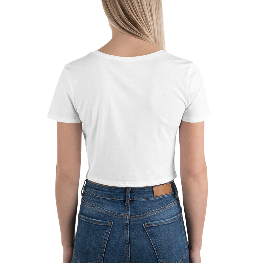 SuPerKiDViCiouZ play hard Women’s Crop Tee