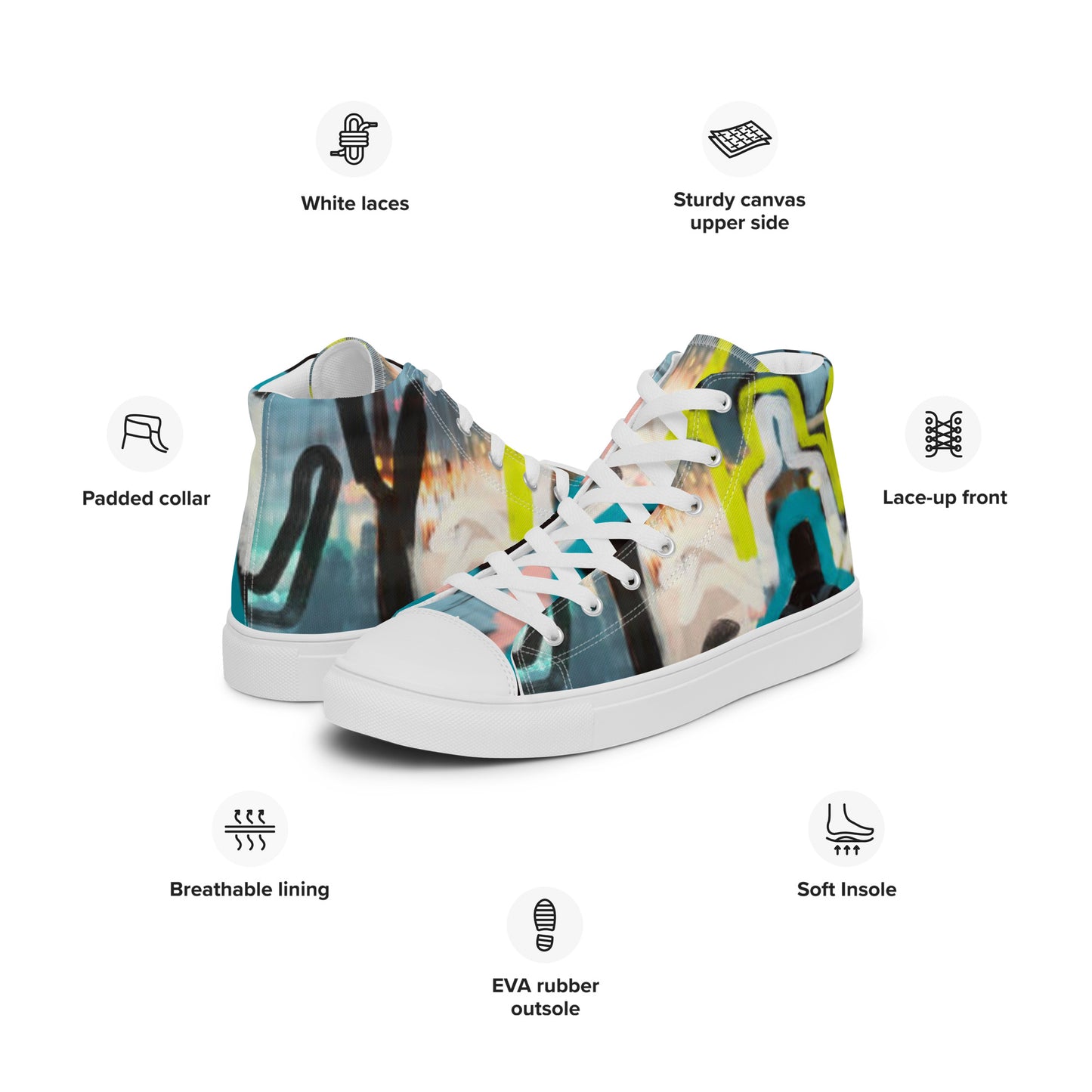SKV Women’s high top canvas shoes