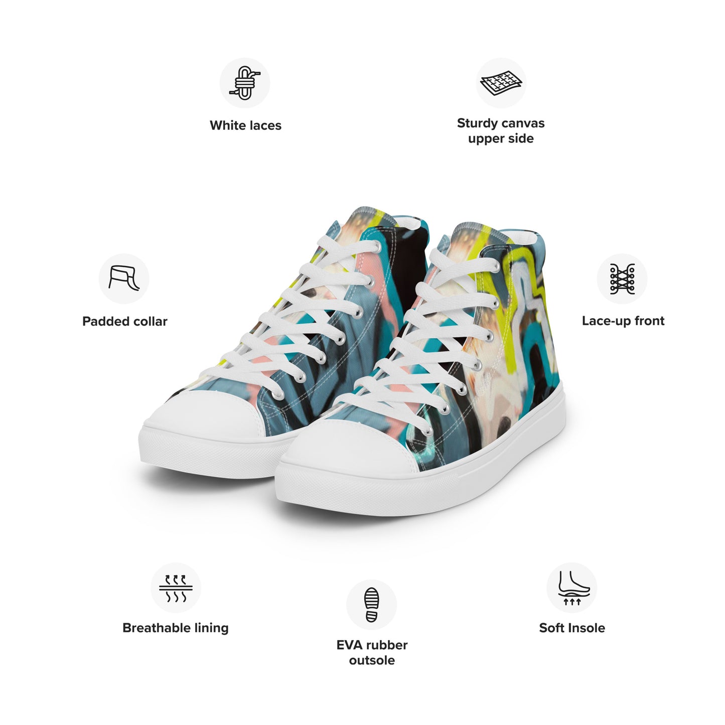 SKV Women’s high top canvas shoes