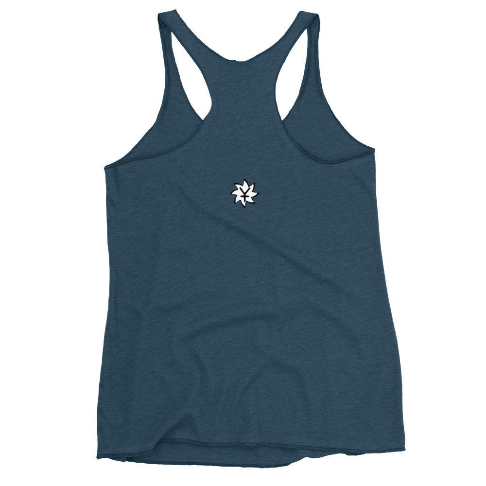 superkidviciouz workout Racerback Tank