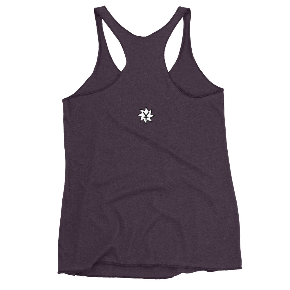 superkidviciouz workout Racerback Tank