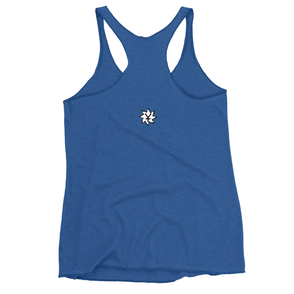 superkidviciouz workout Racerback Tank