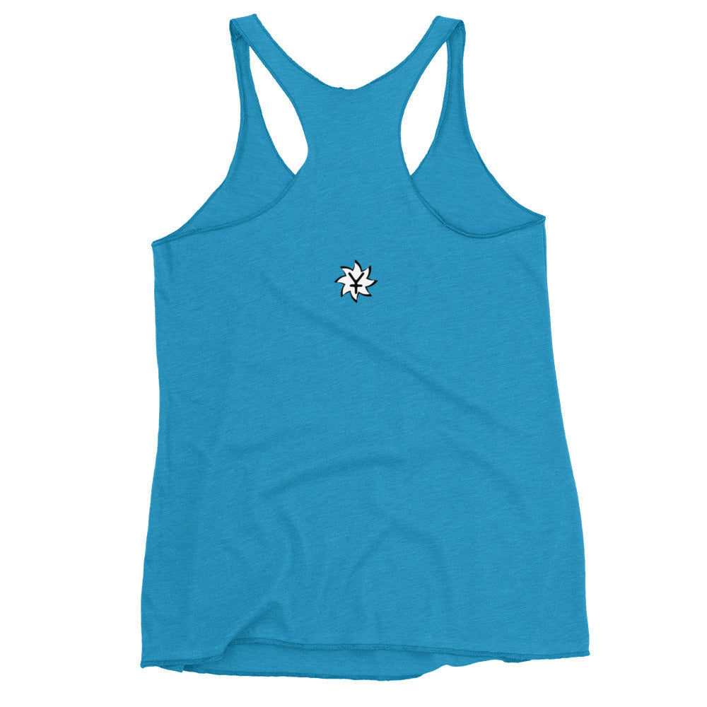 superkidviciouz workout Racerback Tank