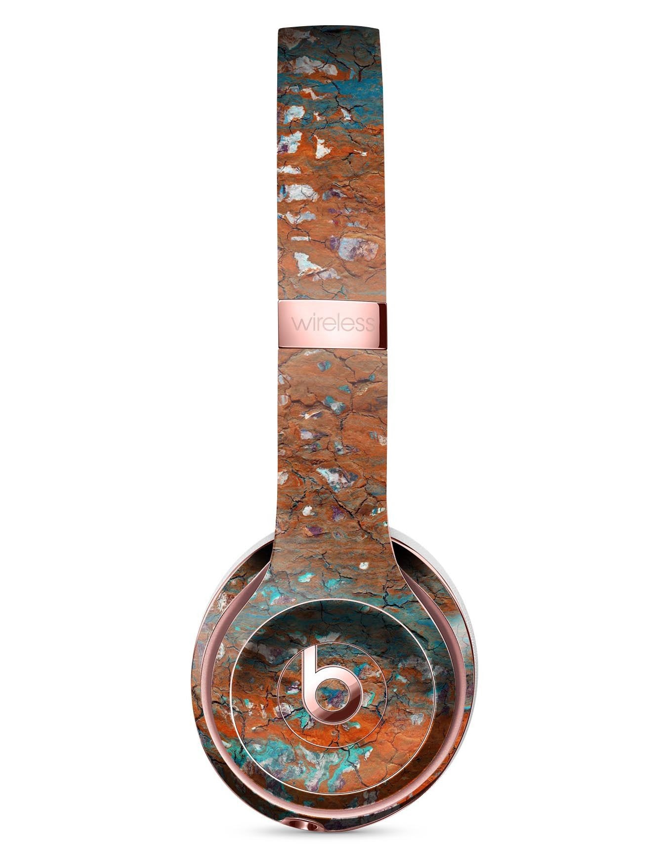 Abstract Cracked Burnt Paint Full-Body Skin Kit for the Beats by Dre