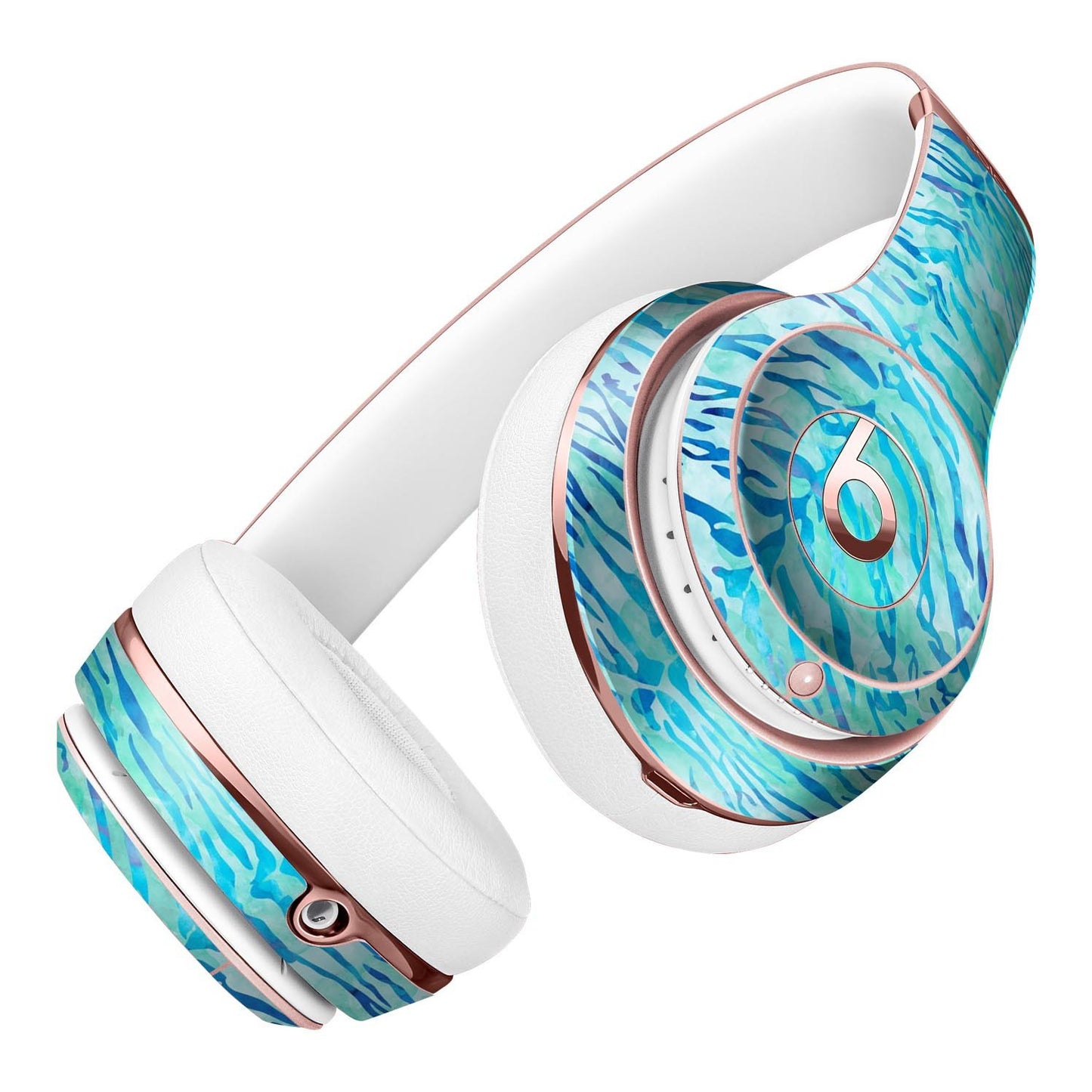 Aqua Watercolor Tiger Pattern Full-Body Skin Kit for the Beats by Dre