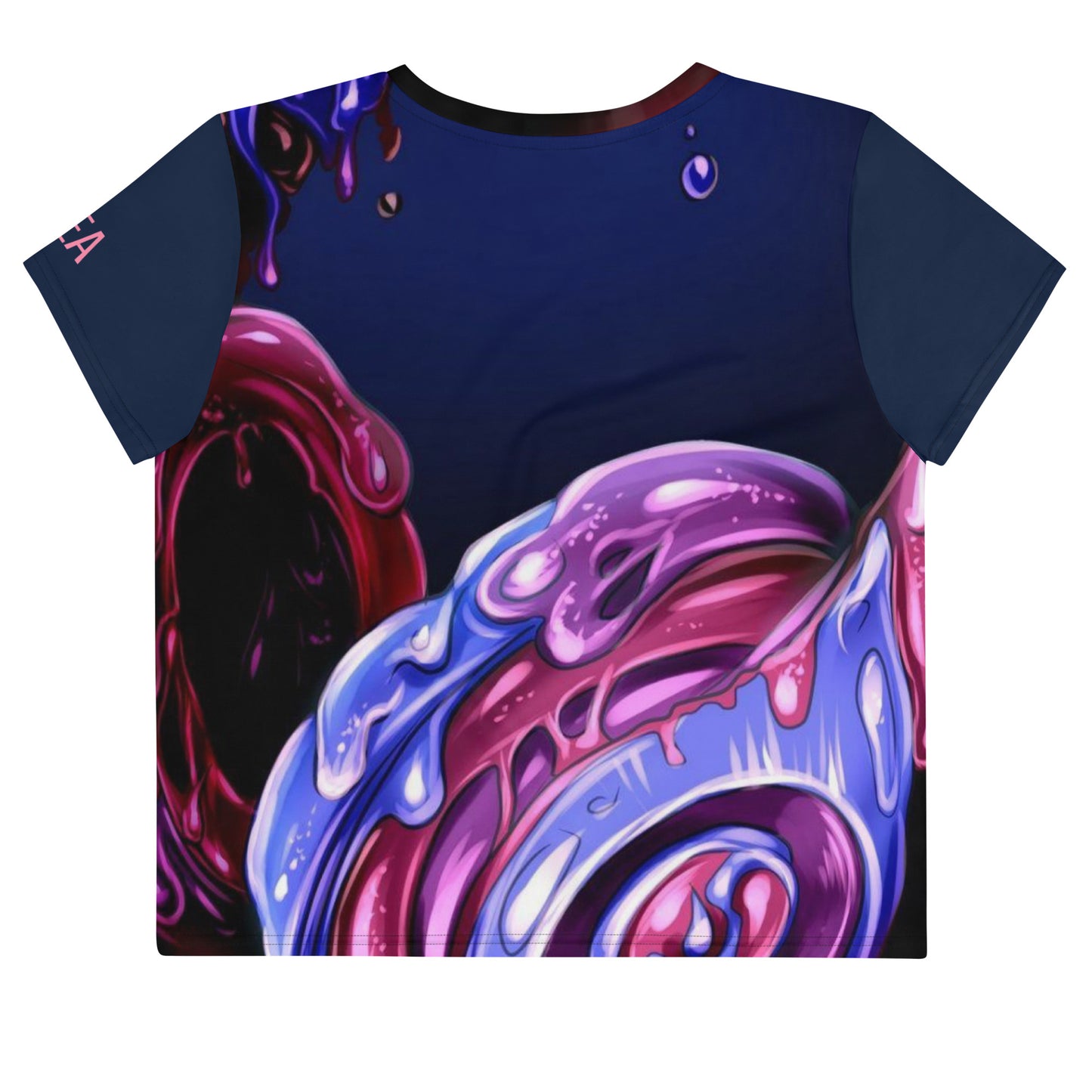 VOYEA GAMER GIRL All-Over Print Crop Tee