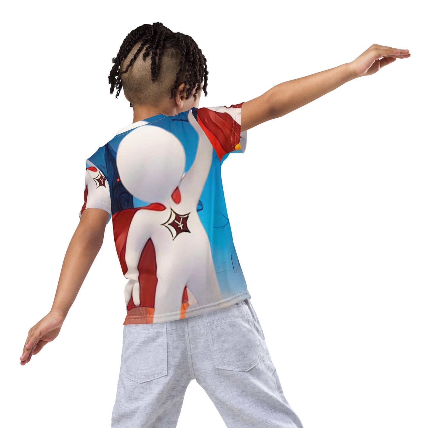 SuPer Kids crew neck t-shirt