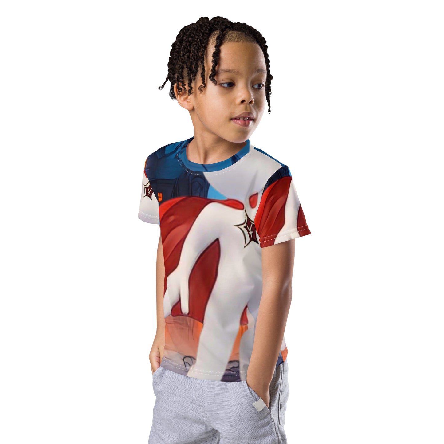 SuPer Kids crew neck t-shirt
