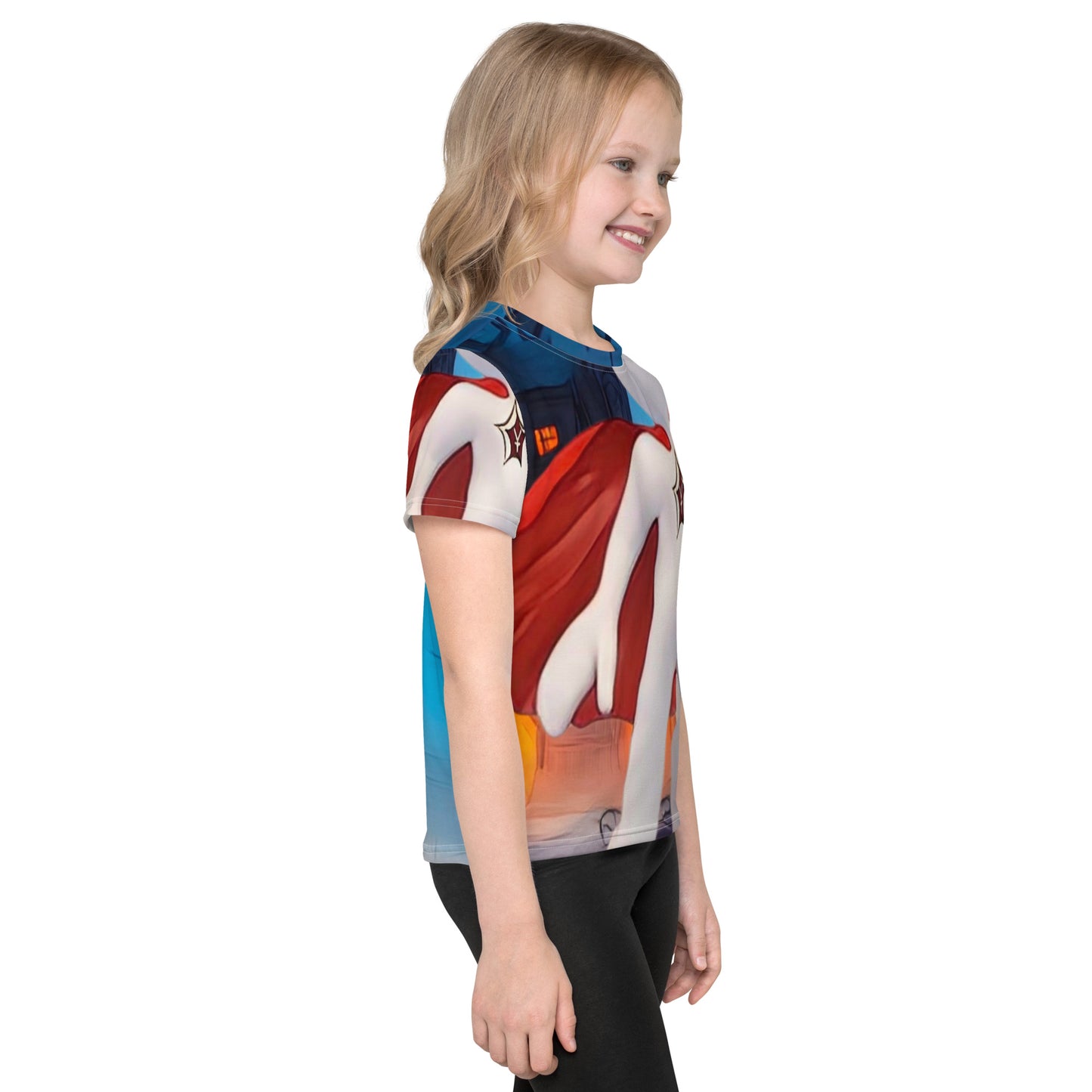 SuPer Kids crew neck t-shirt