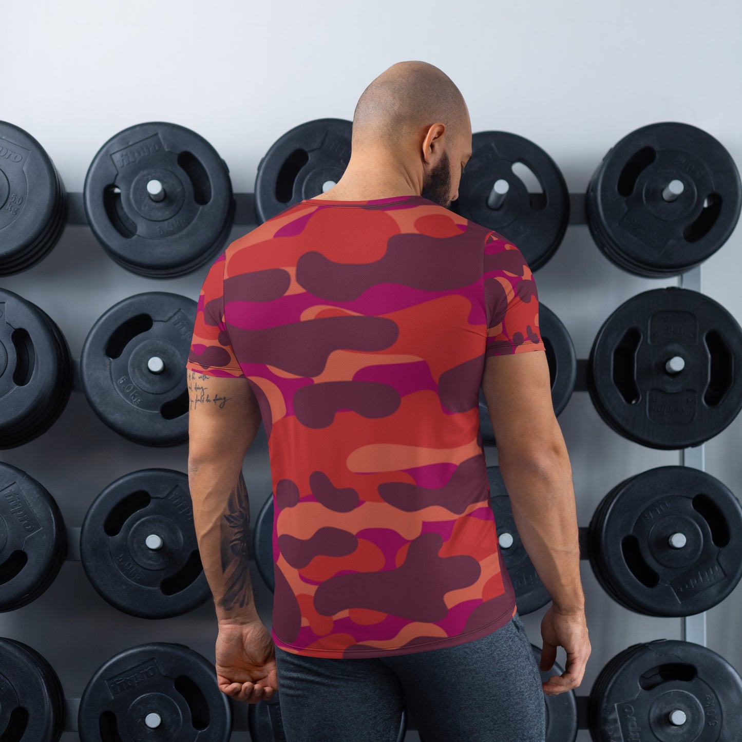 super All-Over Print Men's Athletic T-shirt