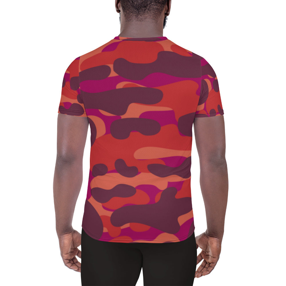 super All-Over Print Men's Athletic T-shirt